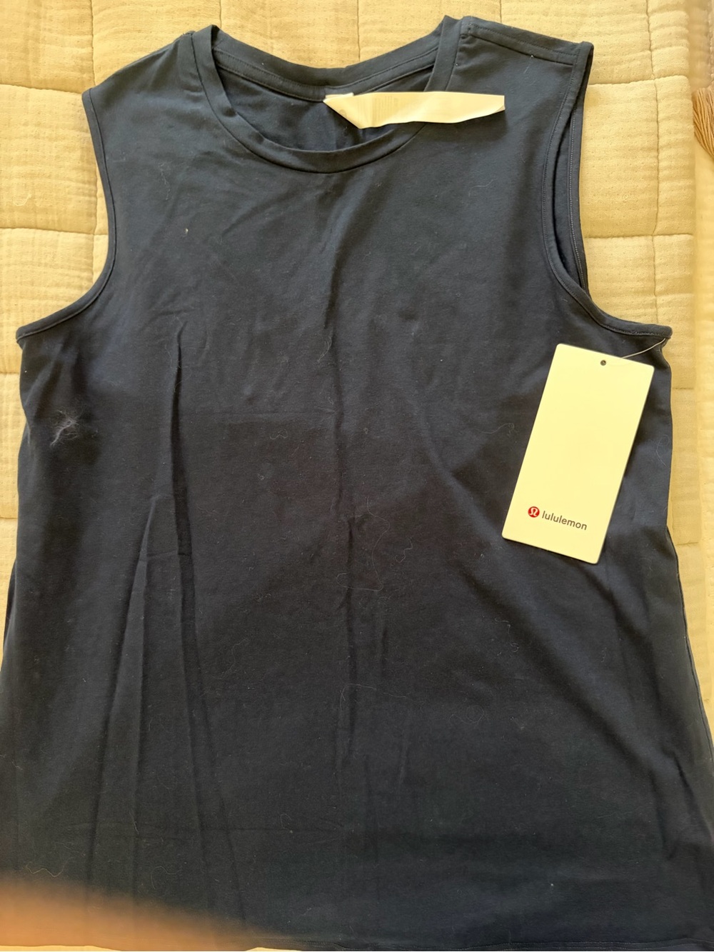 lululemon athletica Women's Navy Blue Sleeveless Tank
